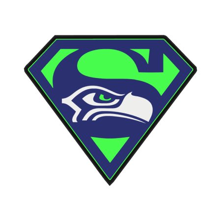 Seattle Seahawks "Superhawk" Lightbox