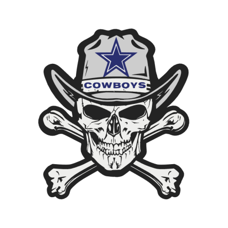 Dallas Cowboys Lightbox (Skull)
