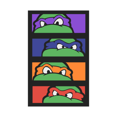 Teenage Mutant Ninja Turtles "Portrait" Lightbox