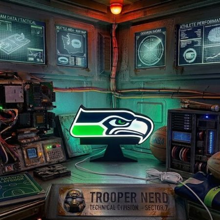 Seattle Seahawks Lightbox [GREEN]