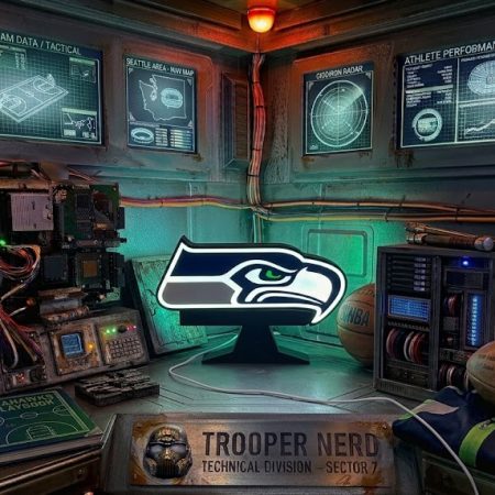 Seattle Seahawks Lightbox [GREY]